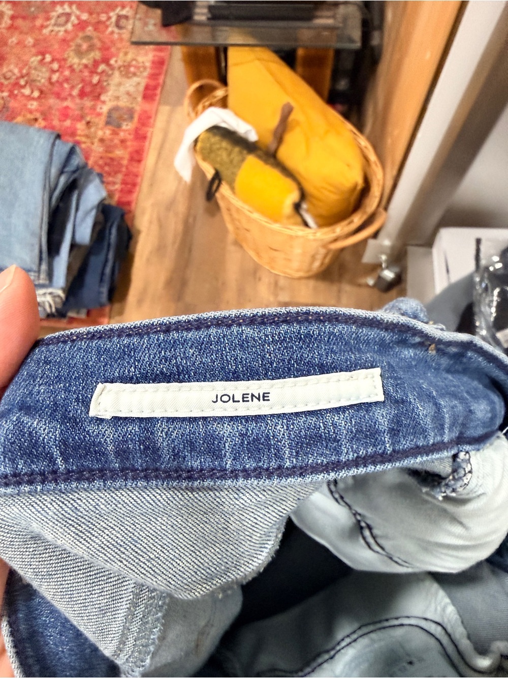 Citizens of Humanity Jolene High Rise Straight Crop Jeans Skinny Jeans Blue - Picture 4 of 10